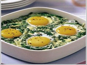ıspanaklı yumurta tarifi