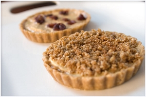 elmalı vişneli tart