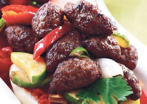 fırında kabaklı köfte