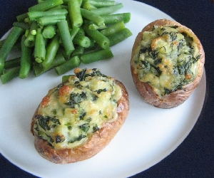 ıspanaklı patates dolması