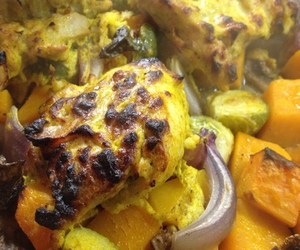 fırında sebzeli tavuk