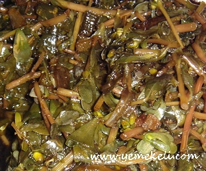 resimli zeytinyağlı semizotu