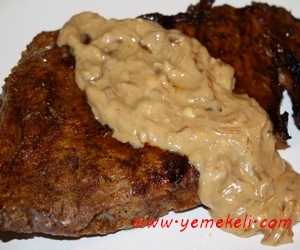 beşamel soslu biftek