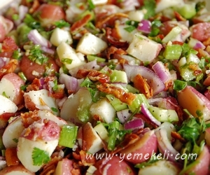 hafif patates salatası tarifi