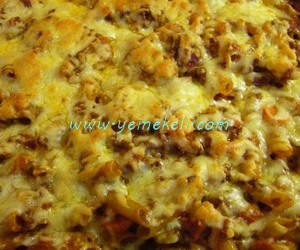 fırında kıymalı makarna tarifi