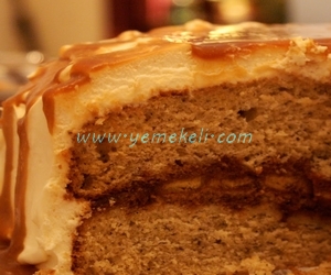 krem karamelli kek tarifi