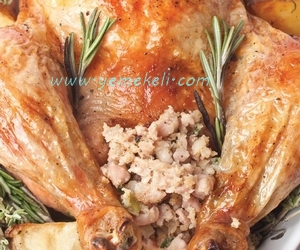 iç pilavlı hindi dolması tarifi