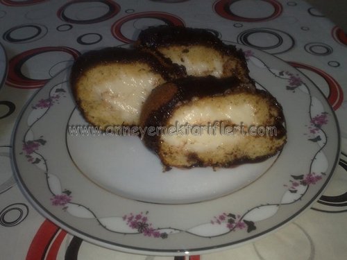 sürpriz kremalı kek resimli