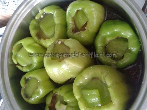 biber dolması yapılışı