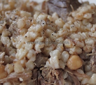 buğday pilavı üzerine et sote tarifi