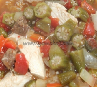 tavuklu kuru bamya tarifi