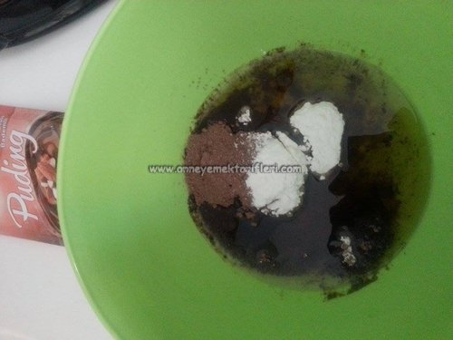 toz pudingli çikolatalı kurabiye tarifi