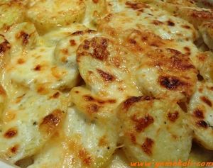 labneli patates graten tarifi