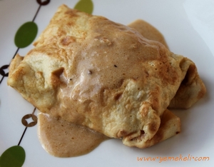 tavuklu krep bohçası tarifi