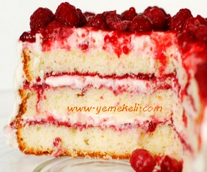 frambuazlı pasta tarifi