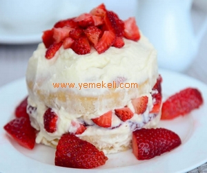 çilekli alman pastası tarifi