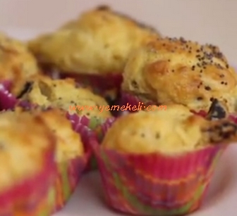 mısır unlu mini cup cake tarifi