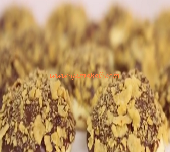 çikolatalı, mısır gevrekli kurabiye tarifi