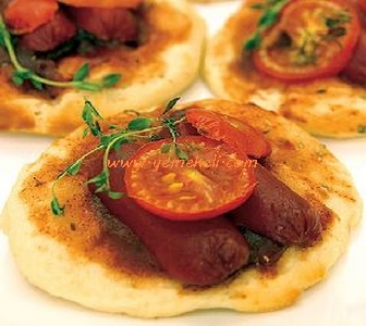 tırtıl pizzalar tarifi