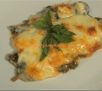 beşamel soslu ıspanak yapımı