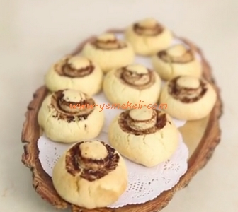 mantar kurabiye tarifi