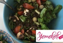 beluga mercimeği salatası